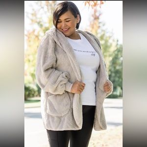 Fuzzy sweater